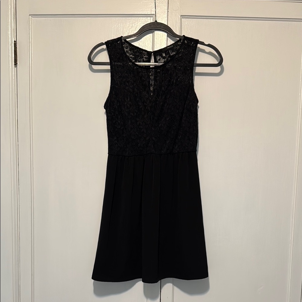 Forever 21 Black Lace Mini Dress
